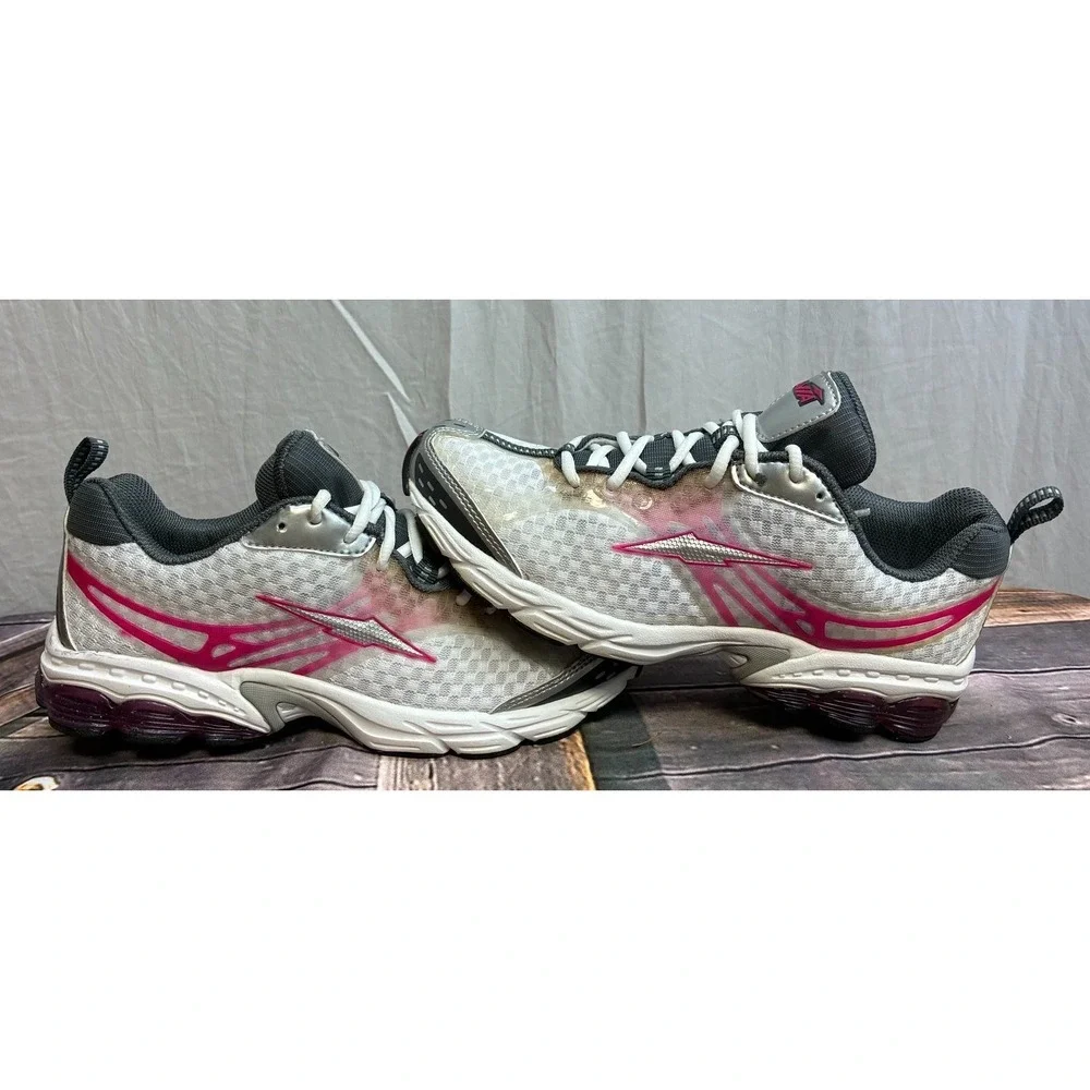 Avia SGR II Womens Size 6 Running‎ Shoes White Silver Pink Softgel RYD Sneakers